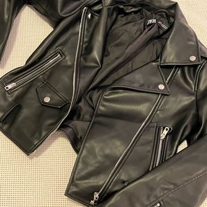 Zara Black Moto Jacket